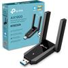 TP-Link Archer TX30U Plus WiFi 6 WiFi USB 3.0 AX1800Mbps, 2 Antenne ad Alto Guadagno Multi-Direzionale, Wireless Dual Band 5GHz 1201 Mbps+ 2.4GHz 574 Mbps, Supporta Windows 11/10, MU-MIMO, OFDMA