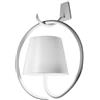 zafferano Poldina lampada a parete ricaricabile, LED, LD0689B3, Poldina [Lampade per Interni > Lampade a Parete]