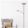 Lucide ZENITH proiettore a soffitto con braccio lampada da lettura, LED, 19791/24/12, ZENITH [Lampade per Interni > Lampade a piantana]