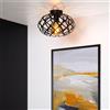 Lucide WOLFRAM lampada a soffitto, E27, 21117/30/30, WOLFRAM [Lampade per Interni > Lampade a Soffitto]