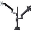 Startech.com Supporto monitor StarTech doppia VESA 100X100 [ARMDUALPIVOT]
