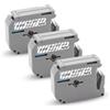 XemaX 3x XemaX Nastro per Etichette Compatibile per Brother MK-131bz M-K131 MK131 12mm x 8m Nero su Trasparente Nastri per Brother MK M-K P-Touch PT-65 PT-90 PT-M95 PT-80 PT-100 PT-110 PT-70 PT-85 PT-60