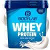 Bodylab24 Whey Protein Powder Neutro 2kg, proteine per muscoli più forti, whey può promuovere la costruzione dei muscoli, con 80% di proteine, senza aspartamee