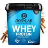 Bodylab24 Whey Protein Powder Budino di riso alla cannella 1kg, proteine per muscoli più forti, whey può promuovere la costruzione dei muscoli, con 80% di proteine, senza aspartamee
