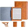 HAIEHAEYXZ Custodia per Kobo Glo HD/Kobo Glo/Kobo Touch 2.0 6 pollici, custodia in pelle PU con accensione e spegnimento automatico per Kobo Glo 6'' N613 e-Book Case (marrone)