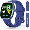JoJoego Fitness Tracker Smartwatch Bambini, Orologio Smartwatch Bambino con 100+ Modalità Sportive, Contapassi, Frequenza Cardiaca, Monitor del Sonno, Impermeabile IP68, Regalo per Ado 5-16, Blu