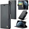 Rerzoiro Cover per iPhone 11 Pro Max Custodia Portafoglio [Blocco RFID] Premium Pelle PU Wallet Case Flip Libro con Porta Carte Slot Supporto Flip Case per iPhone 11 Pro Max, Nero