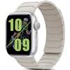 CiimWaa Cinturino Compatibile con Apple Watch 41mm/42mm Series 10/40mm/38mm, Magnetici Silicone Cinturini di Ricambio, Cinturini per iWatch Series 10/9/8/7/SE/6/5/4/3/2/1 Starlight