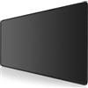 LL-COEUR XXL Nero Tappetino per Mouse Pad Gaming Computer Scrivania Office Mat (1000 x 600 x 3 mm)