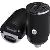 MMOBIEL Caricabatterie Auto Doppio USB-C [2 Pack] - 45W Accendisigari USB Ricarica Rapida - Caricabatterie Auto Ultra Compatto - Caricatore USB per iPhone 17 16 15 14 Pro Max, Samsung S26 S25 S24 S23