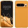 kwmobile Cover per Google Pixel 8 Pro Custodia - Back Case per Smartphone in Silicone TPU - Protezione Gommata - mango