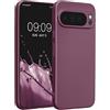 kwmobile Custodia Compatibile con Google Pixel 10 PRO XL Cover - Protezione Back Case Morbida - Silicone TPU Effetto Metallizzato Lavanda Metallizzato