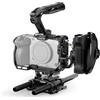 Tilta FX3 FX30 Cage, gabbia completa per fotocamera compatibile con il kit Sony FX3/FX30 Pro con impugnatura superiore e impugnatura di alimentazione avanzata sul lato sinistro - Nero TA-T16-C-B