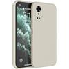 Topme Cover per OnePlus Nord 2T (6.43 Inches) Custodia Case, Protezione Della Pelle Della Custodia in Silicone Tpu - Bianco antico