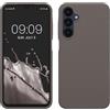 kwmobile Cover per Samsung Galaxy A25 Custodia - Back Case per Smartphone in Silicone TPU - Protezione Gommata - stone dust