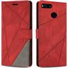 Custodia per Xiaomi Mi 5X Custodia Cellulare Modello Flip Custodia Nera