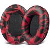 SOULWIT Cuscinetti Auricolari Ricambio per HyperX Cloud 2/3/1/Flight/Stinger/Stinger2/Core/Pro, CloudX Stinger/Flight Series Cuffie