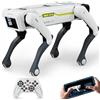 Mostop Smart Robot Dog - Cane robot interattivo RC con controllo vocale, programmazione tramite app, cucciolo robot meccanico AI, animale domestico intelligente per bambini e adulti, oltre 30 azioni