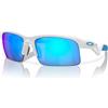 Oakley Occhiali Oakley Capacitor ragazzo bianco lucido lenti prizm sapphire