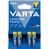Varta Pila Varta AAA Lr03 longlife 4pz