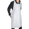 MT Products - Grembiule monouso in plastica pesante, 116,8 x 71,1 cm, 2 ml, per cucina e artigianato, bianco