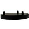 LEDSone Multi Outlet - Rosone da soffitto a 3 punti, in ottone, a goccia multipla, per soffitto o plafoniera a sospensione, illuminazione industriale vintage