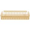 Kartell Piazza Vassoio, Tecnopolimero termoplastico, Beige, L 48 x W 37 cm