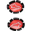 ALPINESTARS Saponette GP PLUS KNEE SLIDER Rosso ALPINESTARS