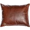 Centaur - Cuscino in vera pelle al 100% - Nocciola 50 x 40 cm Cuscino in pelle per divano o camera da letto Decorativo Facile da pulire - Fatto a mano in Germania