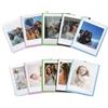 Aisnyho Cornice portafoto magnetica quadrata per frigorifero, cornici magnetiche personalizzate per Instax Square SQ40/SQ1/SQ60/SQ20/SQ10/SQ6/SP-3, per foto da 7,1 x 8,6 cm (confezione da 10) (colori misti)