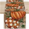 Lyivisk Zucche Foglie d'Acero Corridore Tavolo Autunno per Cucina e Outdoor, Decorazione Tavolo Stagionale per Festa Vacanze e Decorazioni Festive