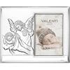 Valenti Argenti Cornice di valenti. Cornice in argento laminato con retro in legno bianco delle dimensioni di 10x15 cm. Con angelo custode. La referenza è 51087 3xl