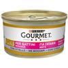 Gourmet gold mousse Kitten Per Gattini 85 gr Vitello