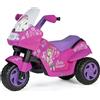 Peg Perego Moto Little Singer 6V 2,5 Ah Lithium (92,5cm) Fucsia IGED925