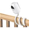 bonoch Supporto per Baby Monitor per Baby Monitor BBM03, Supporto per Videocamera per Culla, Supporto Flessibile Supporto Girevole Versatile senza Danni Alla Parete, Supporto per Videocamera per Culla