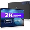 CWOWDEFU Tablet Android, tablet Android 14 da 10,95 pollici, dispone di 14 (6+8) GB RAM, 128 GB ROM (fino a 1 TB utilizzabile), batteria 7000 mAh, schermo IPS 1920 x 1200, interamente realizzato in