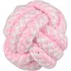 Flamingo GC Small Dog Cub Corda Palla Ivar Rosa 6CM