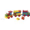 TU GIOCHI - Trenino Colorato in Legno 16 Pezzi Linea Woodworld
