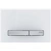 PLACCA DI COMANDO GEBERIT SIGMA 50 SQUARE VETRO BIANCO E CROMO 115.788.11.2