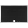 NEFF T68STY4L0 Piano Ad Induzione 80 Cm - In Vetroceramica, Cornice In Acciaio, Home Connect, 2 Zone Flex E Twistpad®