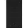 NEFF T63TDX1L0 Piano domino 30 cm, Flex Induction, Cornice in Acciaio Inox