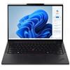 Lenovo Notebook Lenovo ThinkPad T14s Gen 5 Intel Core Ultra 125U Computer portatile 35,6 cm (14") WUXGA 16 GB LPDDR5x-SDRAM 512 SSD Wi-Fi 6E (802.11ax) Windows 11 Pro Italiano Nero [21LS001BIX]