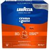Lavazza 80 Capsule Caffè Lavazza Crema e Gusto FORTE compatibili Nespresso Alluminio