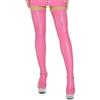 YUDATPG Calze alte da donna in pelle verniciata calze in pelle lucida PU effetto bagnato calzini sopra il ginocchio calzini lunghi per party club cosplay vestire, Rosso rosato, M