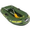 Hongu Canotto Gonfiabile gommone con remi e pompa 188x114 cm lago mare 2 posti