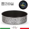 WeHome Teglia da forno tonda antiaderente in alluminio tortiera da 32 cm stampo dolci