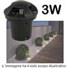 Driwei Faretto a incasso calpestabile 3W IP65 esterno giardino luce LED 9901 270LM