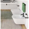 CERAMICA CIELO SPA Ceramica Cielo Mare Sanitari sospesi vaso senza brida, bidet e coprivaso slim rallentato