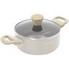 KASANOVA Casseruola 18 cm taupe Cooking Therapy con coperchio