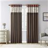 Madison Park Serene - Borsa per tenda ricamata con filtro della luce, per camera da letto, soggiorno e dormitorio, 127 x 213 cm